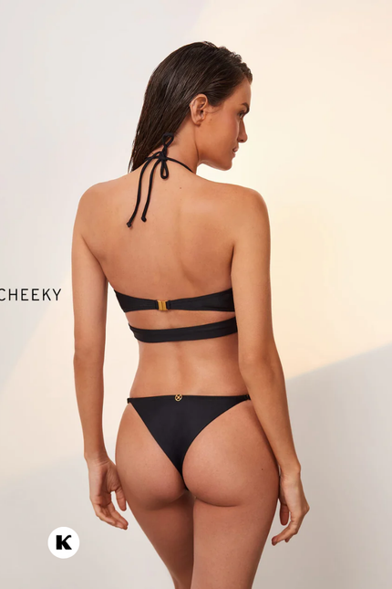 Chic stand out pearl design bikini