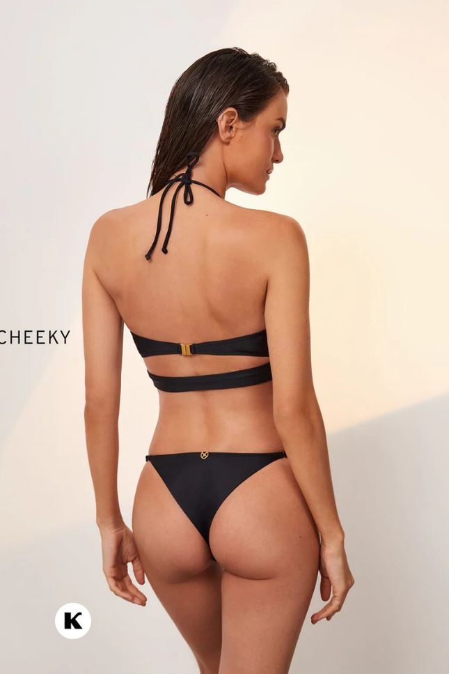Chic stand out pearl design bikini