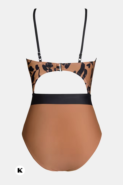 Cut out drawstring backless model badpak