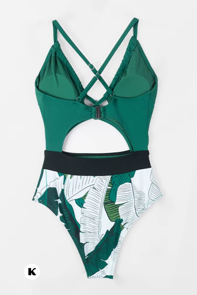 Cut out backless model strappy badpak