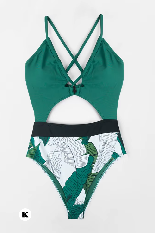 Cut out drawstring backless model badpak