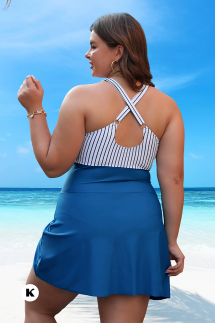 High waisted push up model badpak