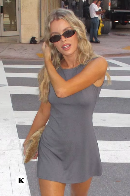 Sundress model streetwear jurk