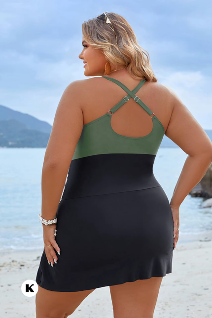 High waisted push up model badpak