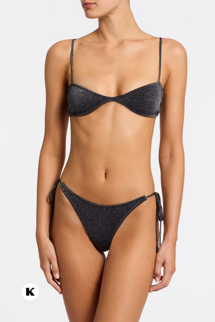 Swing model shiny brazilian bikini