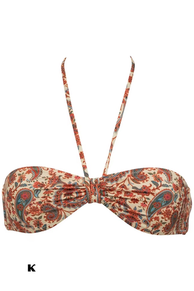 High waist model push up bikini