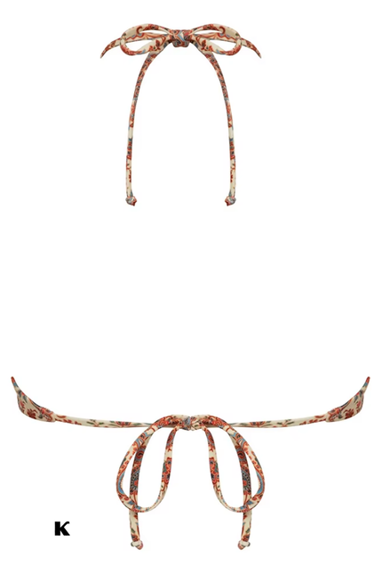 High waist model push up bikini