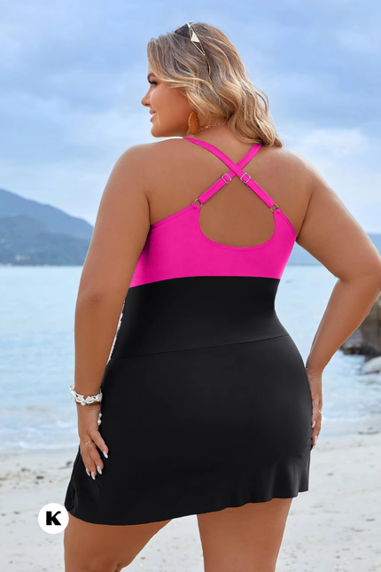 High waisted push up model badpak