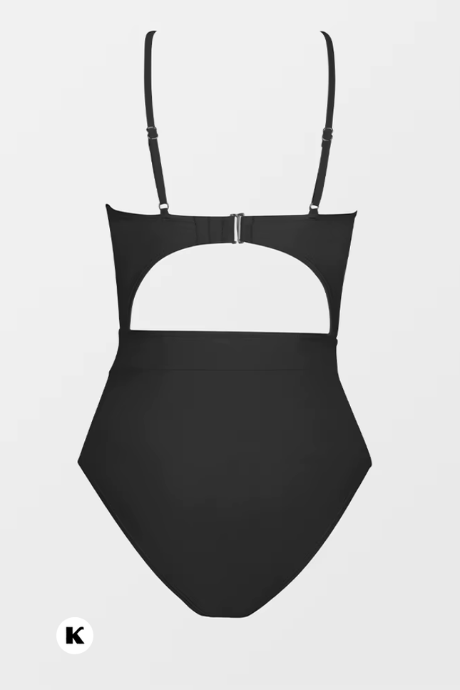 Cut out drawstring backless model badpak