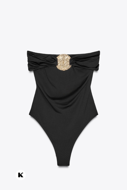 Golden buckle design badpak