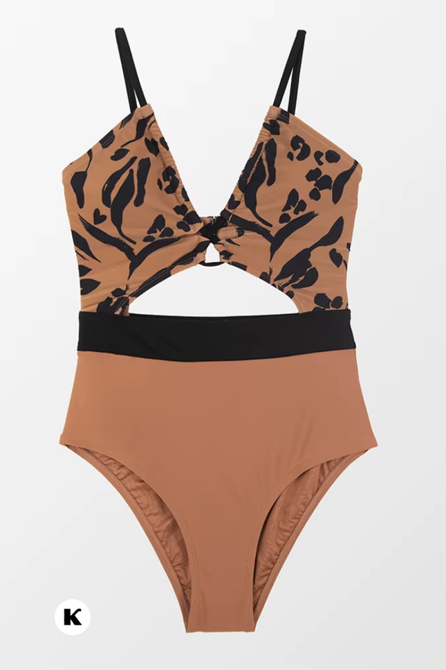 Cut out backless model strappy badpak