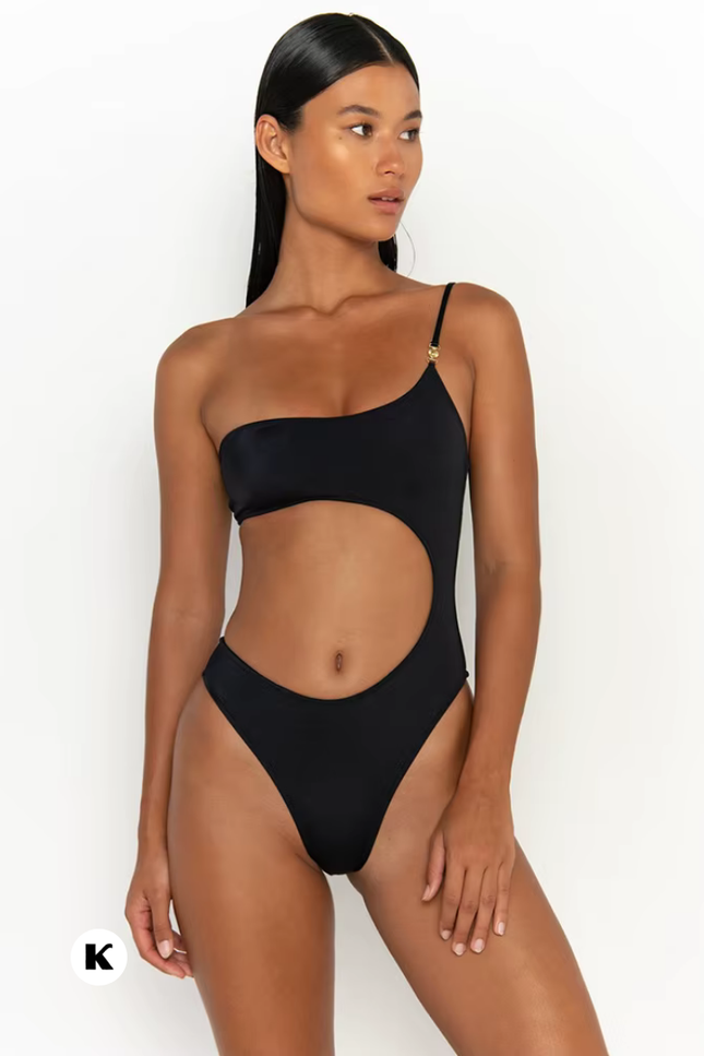 Hollow out model high waisted badpak