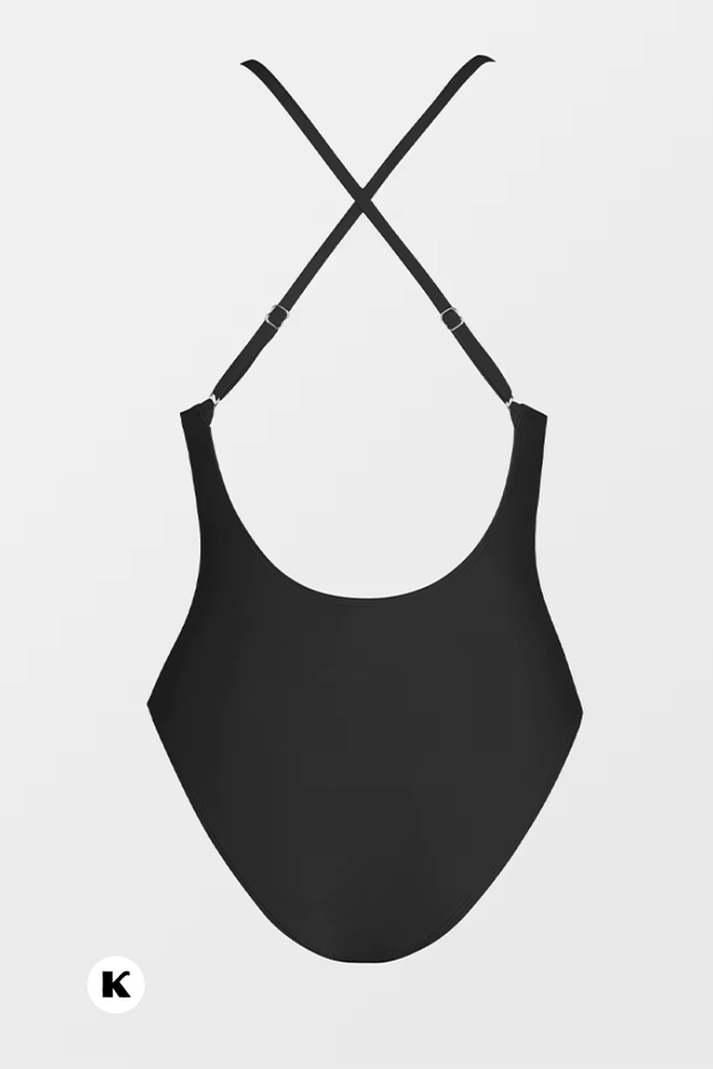 V wire cross back model badpak