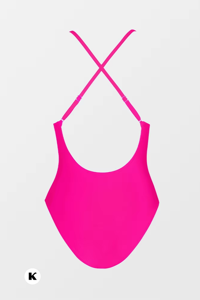 V wire cross back model badpak
