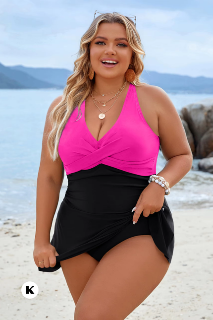 High waisted push up model badpak