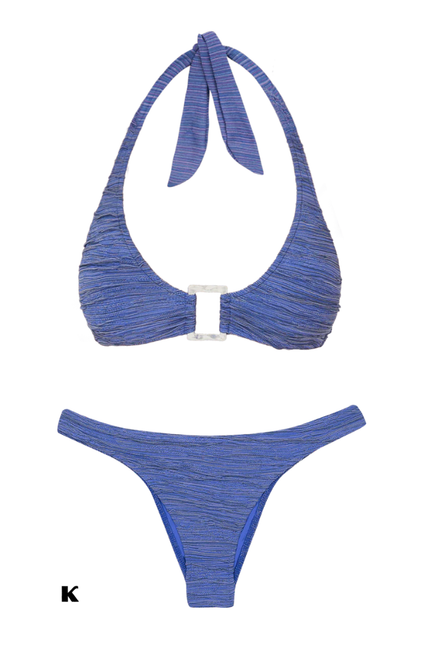 Chic stand ring design model bikini