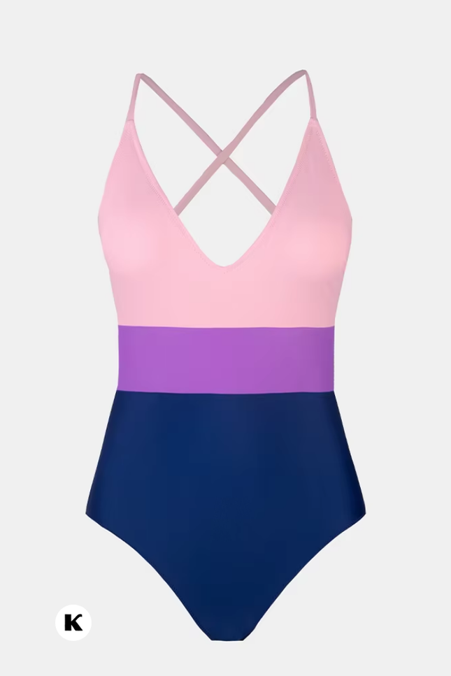 Cross block backless model badpak