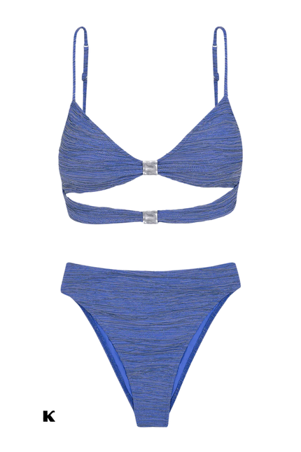 Chic stand wrap model design bikini