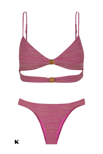 Chic stand wrap model design bikini