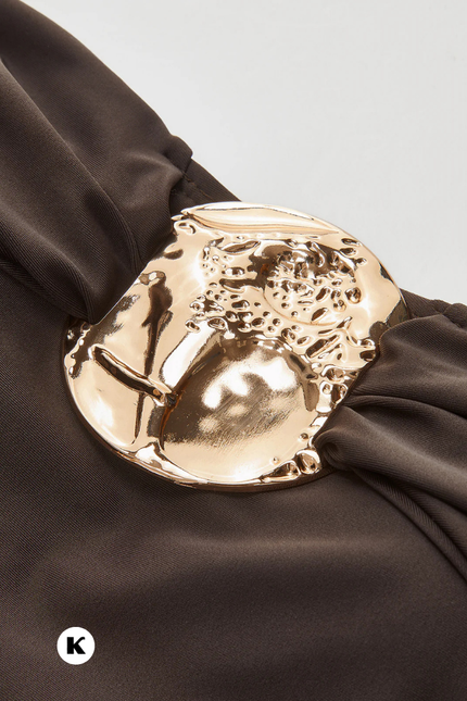 Golden buckle design badpak
