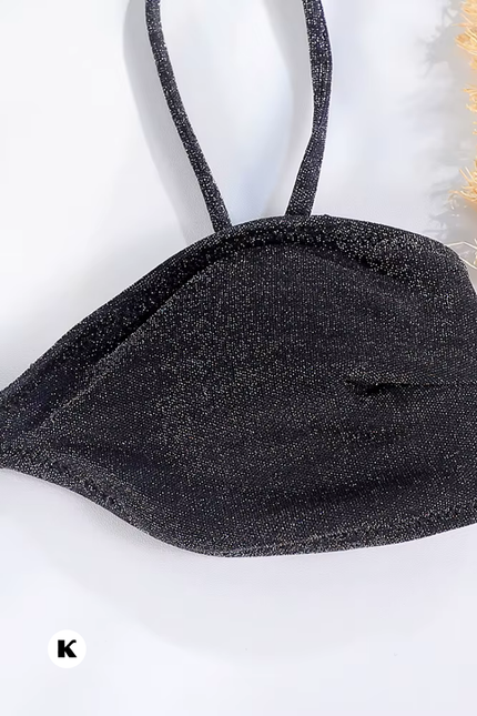 Swing model shiny brazilian bikini
