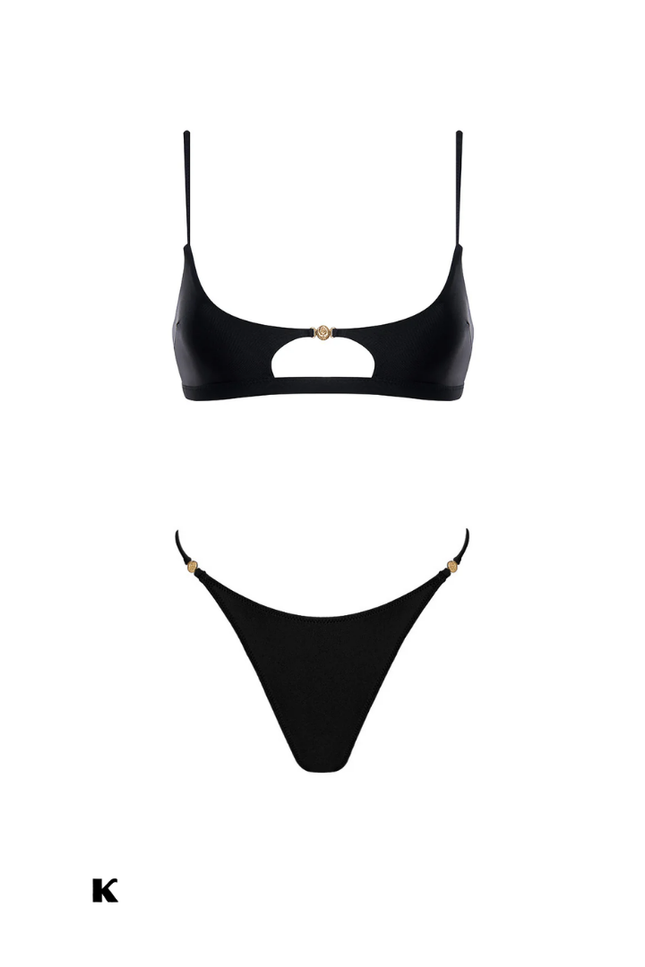 Hollow out model bikini